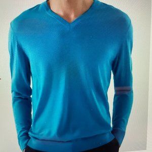 COS V neck, merino wool sweater